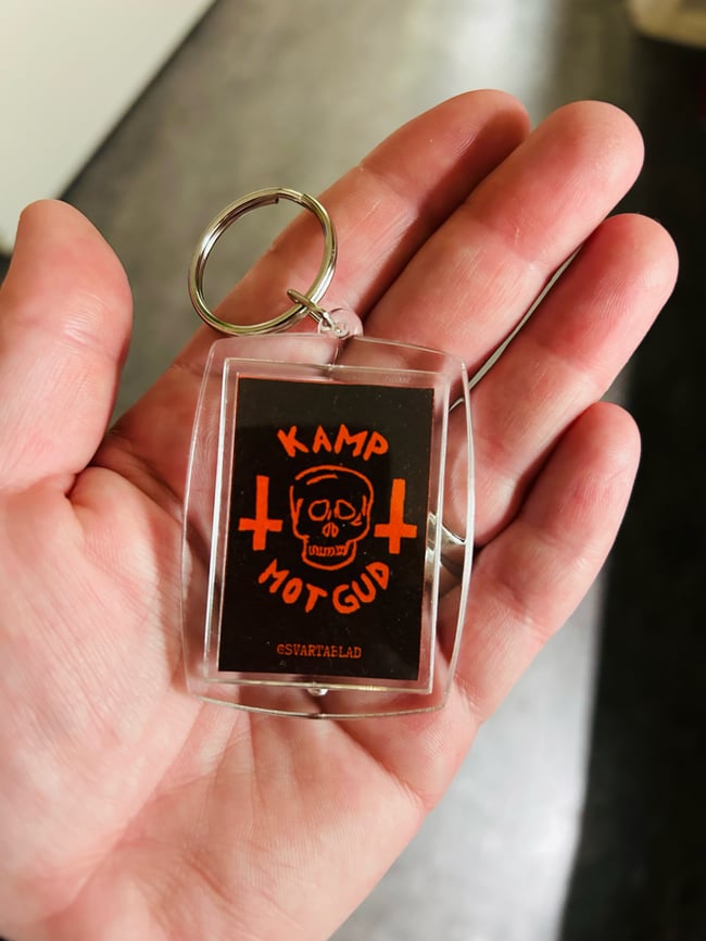 Nyckelring - Kamp mot gud