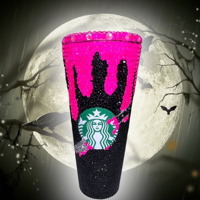 Custom Bling Name Starbs Tumbler 