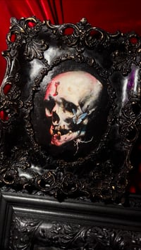 Image 4 of ‘THE DANSE MACABRE’ [ Unique Print - { 1/1 } ] - Hand Embellished Museum Archival Print