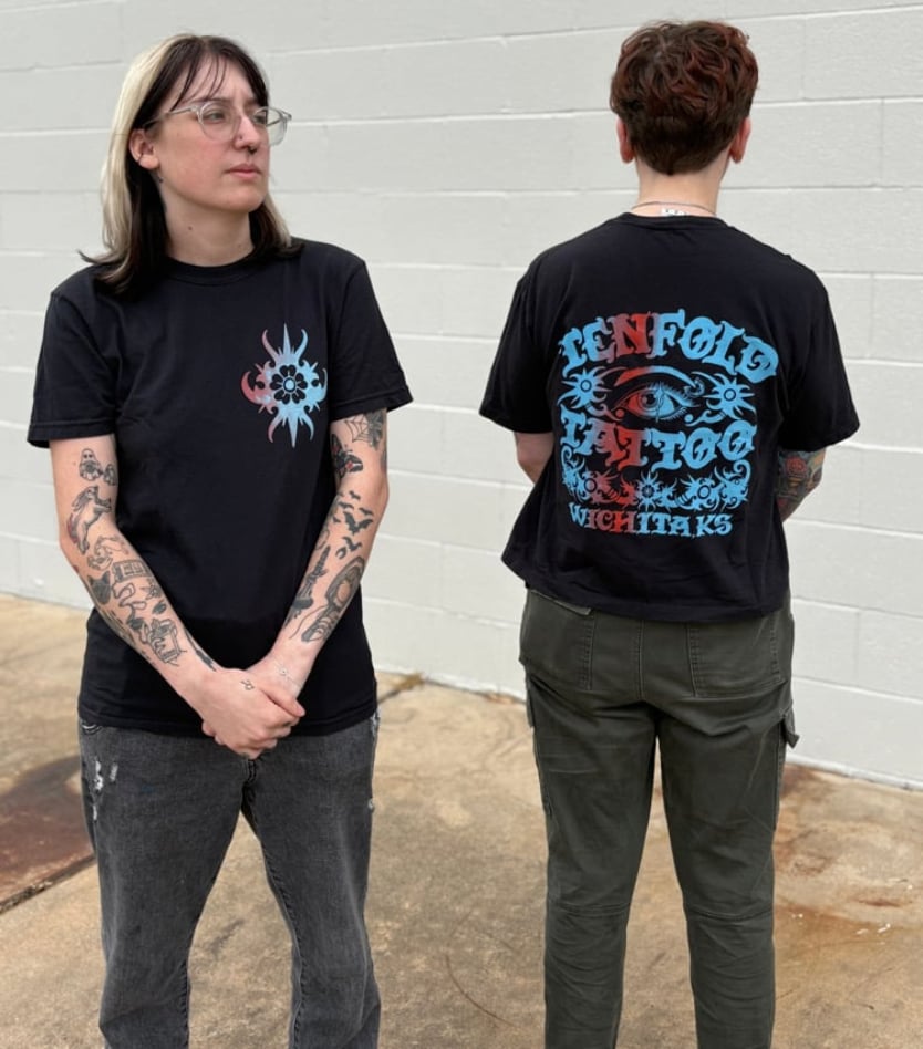 Image of Fire and Ice Tenfold Shirt