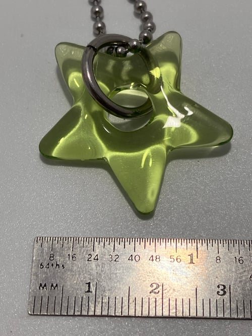 Image of lime green star