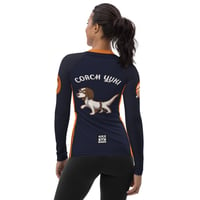 Image 4 of Women's Rash Guard, Meerkatsu: Coach Yuki