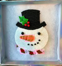 Cindy Snowman Pin