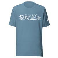 Image 1 of OWG - Fowl Life White Left Sleeve Branded - Bella Canvas 3001 Unisex T-shirt 