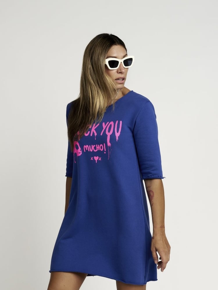 Image of VESTIDO AZUL I ROCK YOU