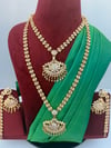 Peacock Attiyal Semi Bridal Jewelry Set