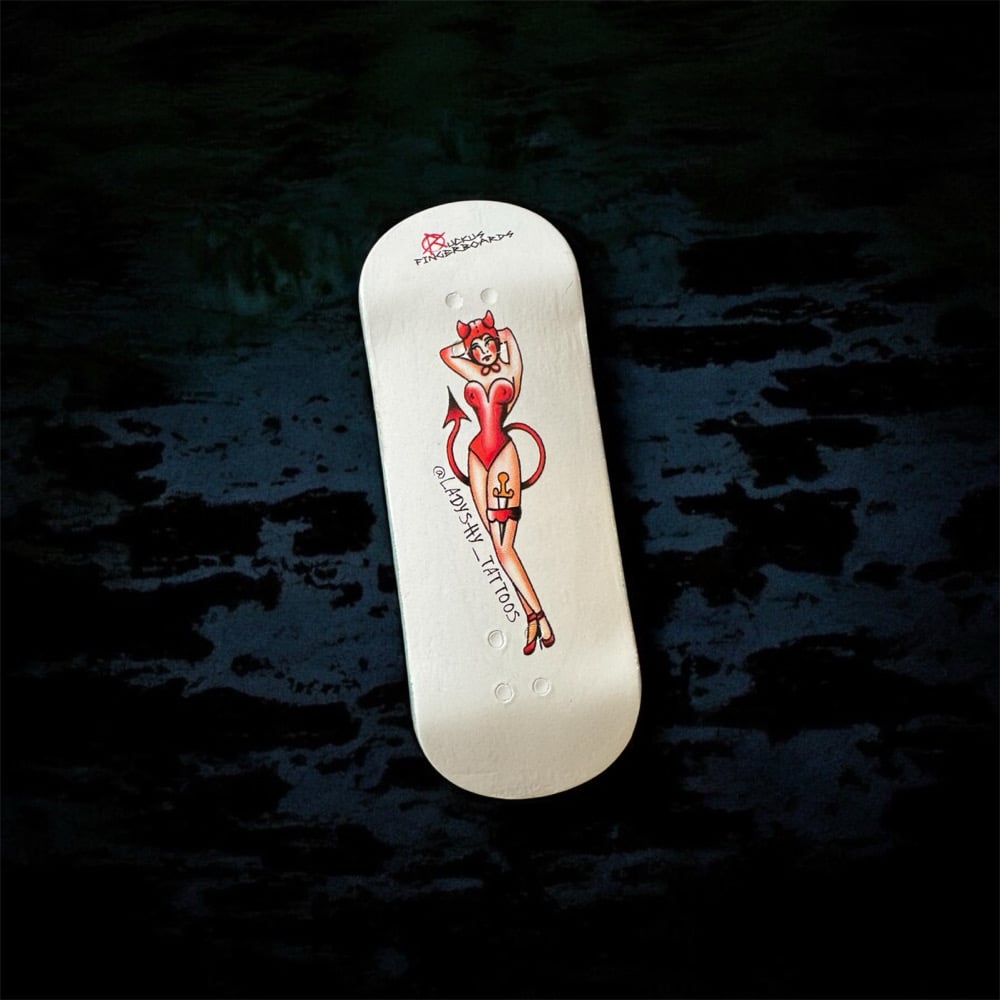 Guest Artist Series - Devil Pinup/Lady Shy Tattoos - Real Wear Graphic