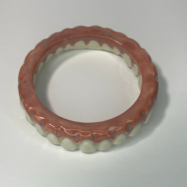 Teeth Bracelet J - 6.50 in Inner Circumference