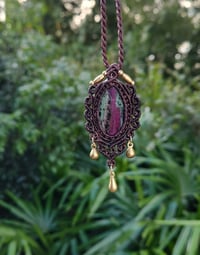 Image 4 of Ruby in Fuschite Antique Frame