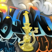 Floating Ball Recycler / Blew Glass