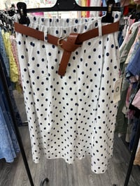 Image 6 of POLKA DOT BURMUDA SHORTS