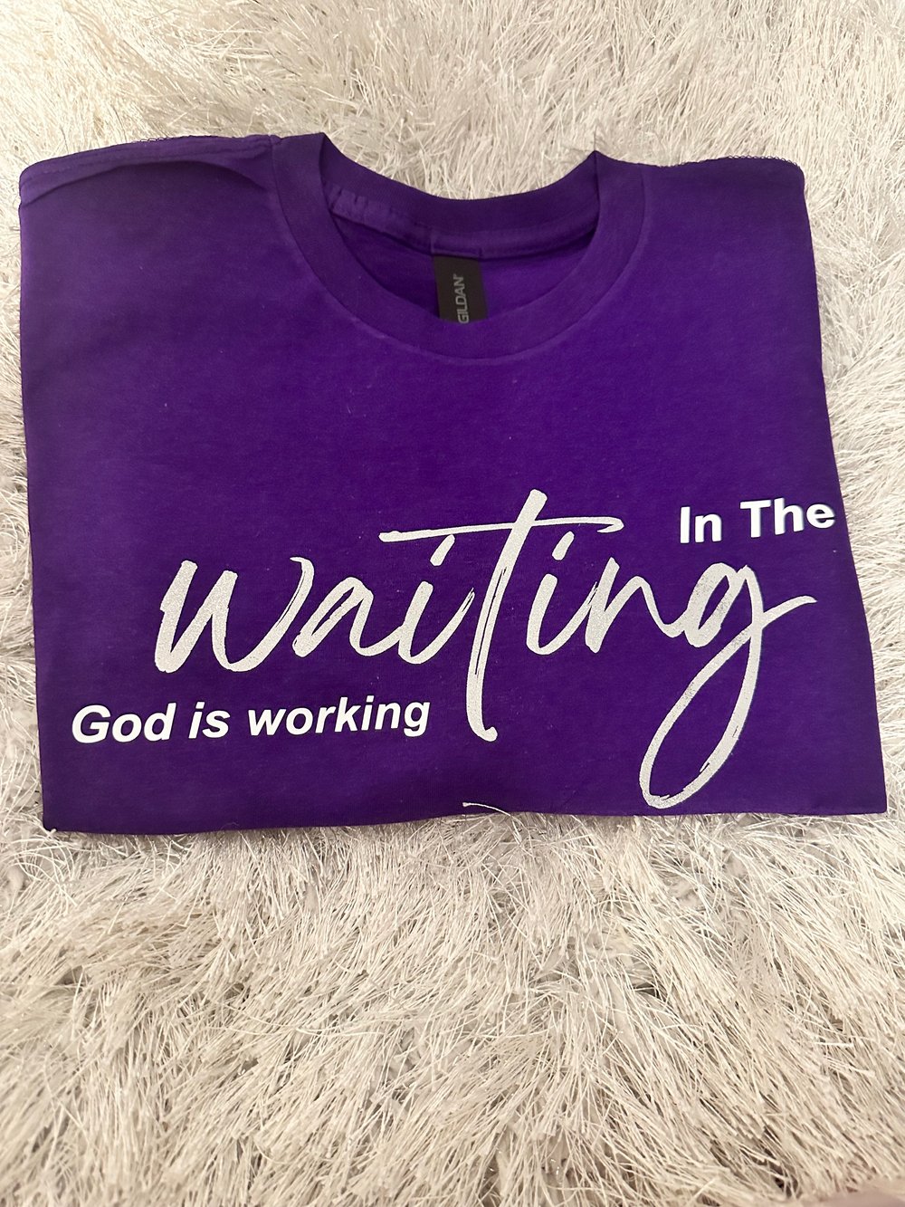 Image of Waiting God is working