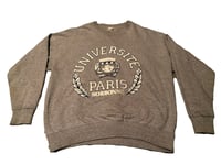 Image 1 of Paris University Sorbonne Gray Crewneck (L)