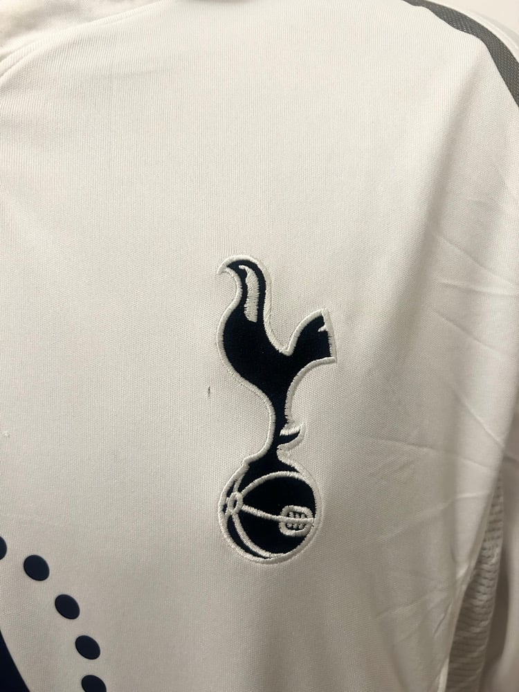 Image of Tottenham Hotspur “BALE 11” 2012/13 Home Long Sleeve Shirt + PL patches  (L)