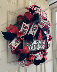 Image 2 of Merry Christmas Wreath