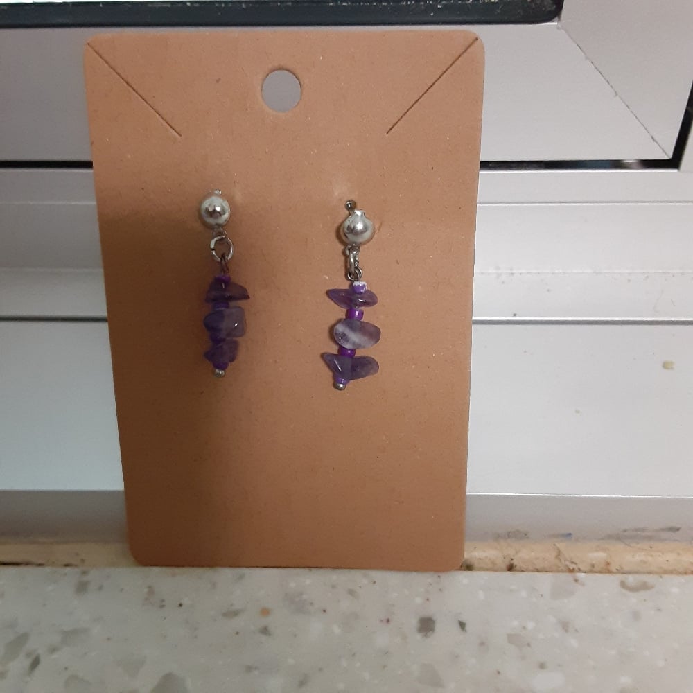 Image of Crystal earrings 