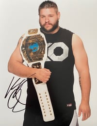 Image 1 of WWE Kevin Owens autographed 8x10 photo W/US title