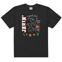 Image 1 of Nighttime “Javin’ a Good Time” Comfort Colors short-sleeve tee