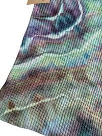 Image 6 of Adult Knit Balaclava in Mermaid Geode Ice Dye