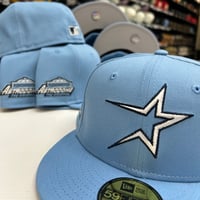 Image 1 of New Era 59Fifty Sky Blue Dome 