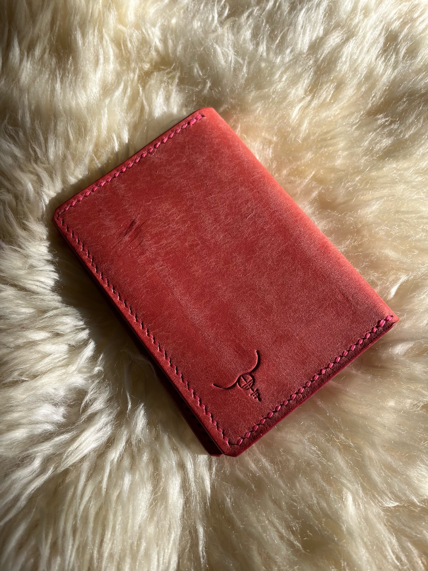 Image of Pink Pueblo Vertical Cardholder 