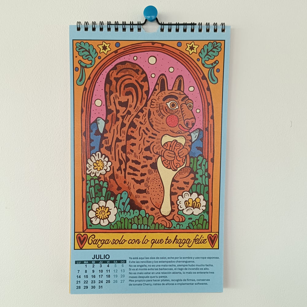 Image of Calendario Percales 