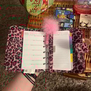 Image of BETTY B CHEETAH PLANNER 