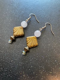 Image 1 of Misty Gold Earrings