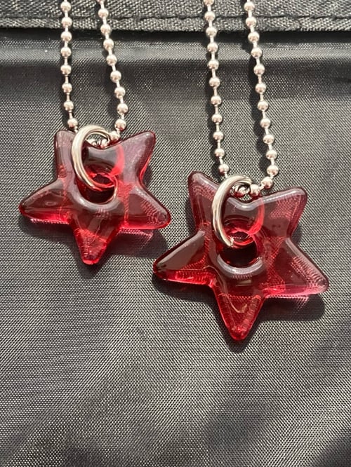 Image of ruby red stars