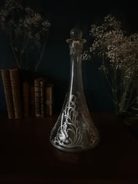 Image 4 of Incroyable carafe en cristal des étains Potstainiers, époque Art Nouveau