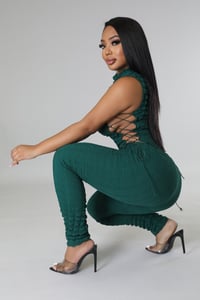 Image 2 of Double Green Jumpsuit