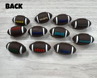 Image 2 of Football Focal Beads