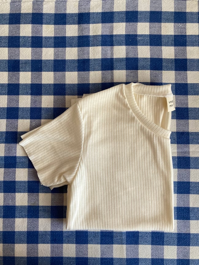Cream Lux Tee