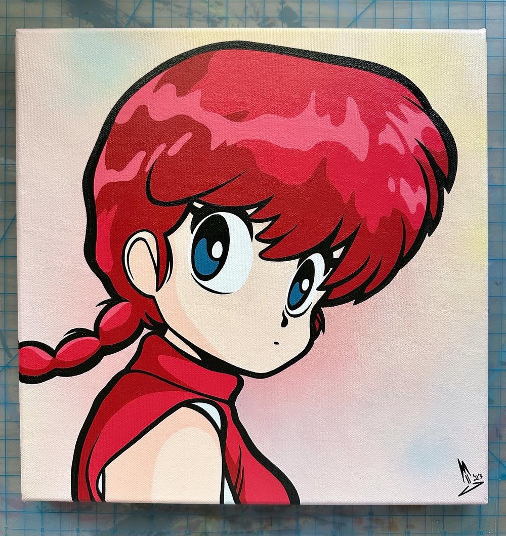 Image of "RANMA GAZE" - Original Painting