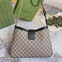 Image 5 of GG Print Shoulder Bag