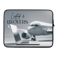 Image 2 of Laptop & Layovers Laptop Sleeve