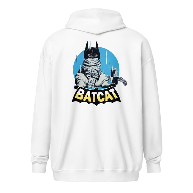 <b>BatCat</b><br>Unisex Zipper Hoodie