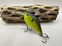 Image 1 of Chartreuse/Black Crank Bait