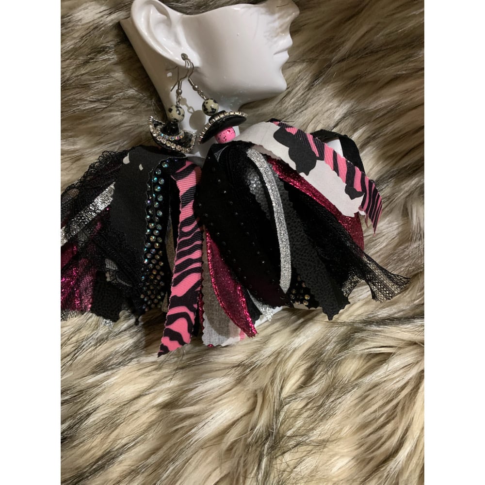 Image of Cowgirl Tassel Earrings #1