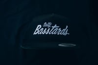 Image 2 of “BASSTARD” 3D Puff Embroidered SnapBack 