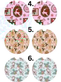 Image 2 of Christmas car coasters 