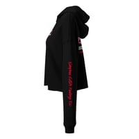 Image 4 of LADIES VAMPIRE TRVP HOUSE CROP HOODIE
