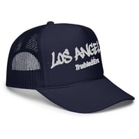 Image 6 of Trubledera Los Angeles Graffiti Foam trucker hat