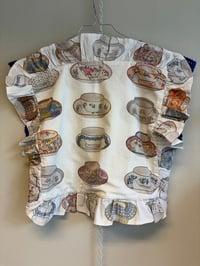 Image 5 of Daisy top, blue (one size)