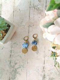 Image 2 of Double Ocean Mist Earrings