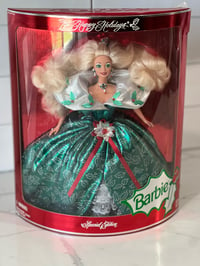 Image 1 of 1999 SE Happy Holidays Barbie (NIB)