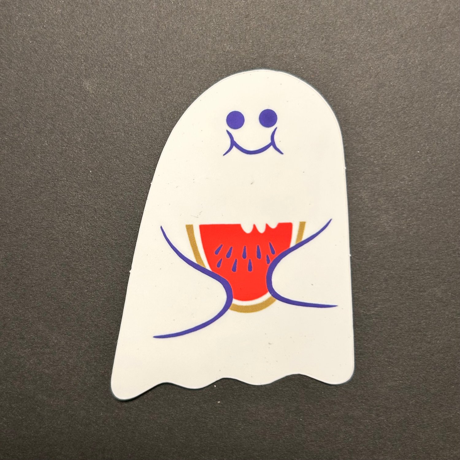 Image of Sandia ghost (sticker)