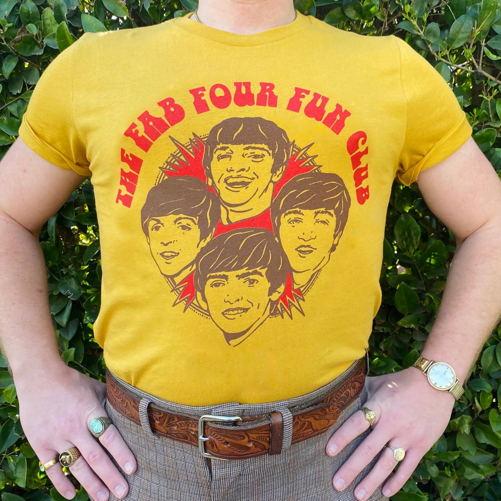 Image of The Fab Four Fun Club t-shirt