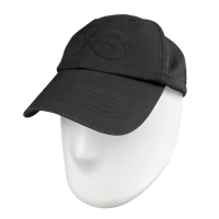 Image 1 of Y-3 Double Black Logo Cap