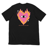 Image 1 of HEART ON FIRE TEE